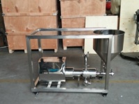 Pompe mélangeuse en ligne à cisaillement horizontal élevé pour savon liquide
