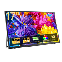 Eimio Monitor Portátil Inalámbrico de 17 Pulgadas con Batería Integrada, IPS, Tipo-C para PC Portátil, Pantalla Externa, Extensor de Pantalla para Laptop 2.5K OEM