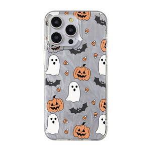 Nouveaux étuis de téléphone portable antichoc de conception de fantôme d'halloween de luxe pour iPhone 16 15 Promax XR 11 12 13 Pro - Product Image 4