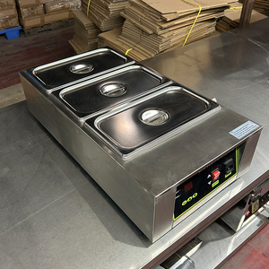 Máquina Eléctrica Comercial <span class=keywords><strong>de</strong></span> Triple Tanque para Derretir Chocolate, para Preparar Salsas <span class=keywords><strong>de</strong></span> Chocolate y <span class=keywords><strong>Fondue</strong></span> - Product Image 5