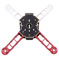 Rangka Pesawat Balap FPV Baru HMF Totem Q250 Kit Rangka Quadcopter Mini Servo Bahan Komposit Kekuatan Tinggi Ultra-ringan