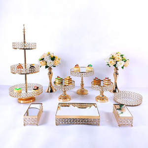 Soporte <span class=keywords><strong>de</strong></span> pastel <span class=keywords><strong>de</strong></span> cristal europeo, mesa <span class=keywords><strong>de</strong></span> postre <span class=keywords><strong>de</strong></span> oro electrochapado <span class=keywords><strong>de</strong></span> hierro y Metal, bandeja <span class=keywords><strong>de</strong></span> pastelería con espejo, accesorios <span class=keywords><strong>de</strong></span> boda, adornos decorativos - Product Image 6