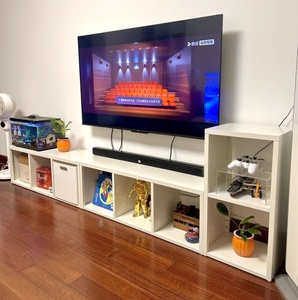 より良いモダンスタイルの組み合わせテレビ台 モダンメタルリビングルームメタル収納キャビネット - Product Image 2