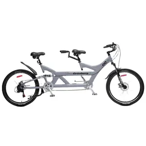 TXED 26 Zoll Tandem Beach Cruiser Zwei-Personen-Fahrrad