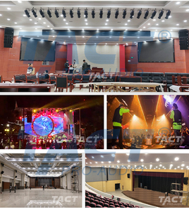 מופע צליל תאורה מופע סט 8 כפול 8 אינץ 'מקצועי רמקול קו - Product Image 4