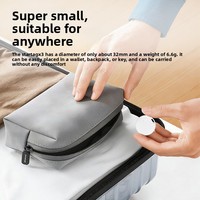 Traceurs GPS double système compatibles avec Apple Find My (iOS) et Google Find Hub (Android) pour animaux de compagnie, bagages, clés