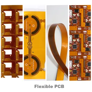 Kurulu esnek baskılı devre sert Flex Led Film yumuşak Pcb Flex Fpcb bağlayıcı 2 Pin Flex PCB FPC
