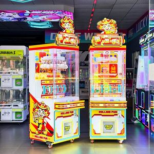 Máquina recreativa de premios con rueda giratoria de metal operada con monedas, máquina expendedora de peluches con garra, 1 año de garantía - Product Image 5