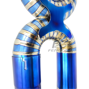 Sistema de Escape Catback de Titanio OEM para Lamborghini Huracán LP580 LP610 5.2L 2014-2023, Tubo de Escape de Carreras, Perfectamente Instalado - Product Image 4