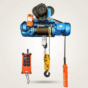 Customized 1-20 Ton 220V/380V Pendant Control Electric Wire Rope <b>Hoist</b> - Product Image 1