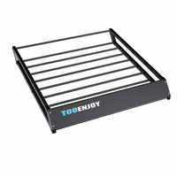 Barres transversales universelles pour porte-bagages de toit de voiture, panier de toit pour SUV et camion, porte-bagages pour le camping, les voyages et l'équipement de plein air