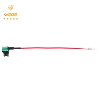 Adaptador de Fusible MICRO2 Impermeable IP67, AB10N 5A-30A 16-22AWG para Instalación de Amplificador de Audio para Automóvil