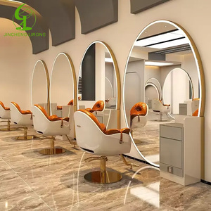 Jincheng Styling güzellik aynası Salon mobilya berber dükkanı ayna istasyonu kuaför soyunma kuaför ayna ile Modern 2 adet - Product Image 3
