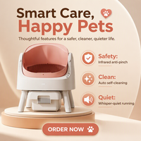 AutoScooper 11 Bac à litière automatique intelligent pour chats, grande capacité, fonctionnement silencieux, contrôle des odeurs, plug-and-play pour maisons multi-chats