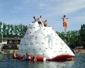 SZL şişme buz Bergs özelleştirilmiş PVC çocuklar yetişkinler büyük su yüzen kaya oyuncaklar - Product Image 4