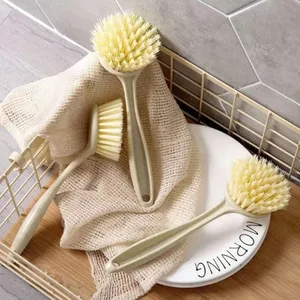 Hot sale Dish Brush with long Handle Kitchen Easy To Use Pot Washing Wiping The Pot Cleaning Supplies