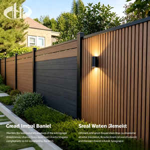 <span class=keywords><strong>Panneau</strong></span> de clôture de piscine modulaire en WPC brun <span class=keywords><strong>anti</strong></span>-rouille de 1,2 m (4 pieds) x 1,8 m (6x8) pour maisons, livraison gratuite - Product Image 1