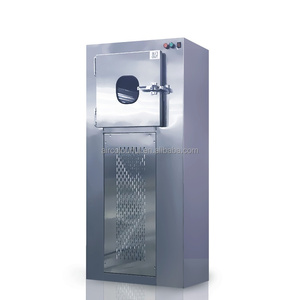 Caja de paso de ducha de aire de laboratorio Ac 220V/50Hz ventana de transferencia laminar dinámica de fábrica farmacéutica limpia estándar Gmp para <span class=keywords><strong>Bio</strong></span> - Product Image 6