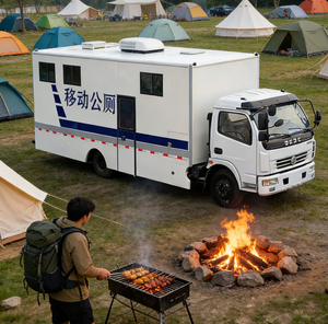 Camión Sanitario Móvil de Gasolina Automático Dongfeng, Nuevo y Conveniente para Sitios de Eventos a Gran Escala - Product Image 4