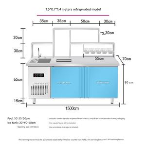 โซลูชั่นอุปกรณ์เครื่องดื่มสแตนเลส 304 ควบคุมด้วยระบบสัมผัสอัตโนมัติแบบครบวงจร สำหรับ<span class=keywords><strong>แฟ</strong></span><span class=keywords><strong>รน</strong></span><span class=keywords><strong>ไช</strong></span><span class=keywords><strong>ส์</strong></span><span class=keywords><strong>ชา</strong></span>นมไข่มุก - Product Image 5