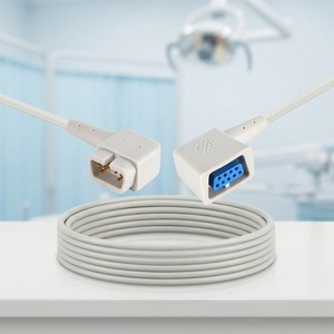 Accesorios Médicos Caremed, Cable Adaptador SpO2 518DD, Cable de Extensión SpO2 Criticare 8100EP de 2.2m para Uso Hospitalario - Product Image 3