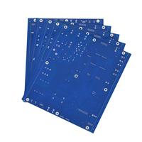 Circuit imprimé LED DC12V personnalisé, conception gratuite, 2 couches, masque de soudure noir, lumière de piscine RGBW, PCB FR-4, usine OEM