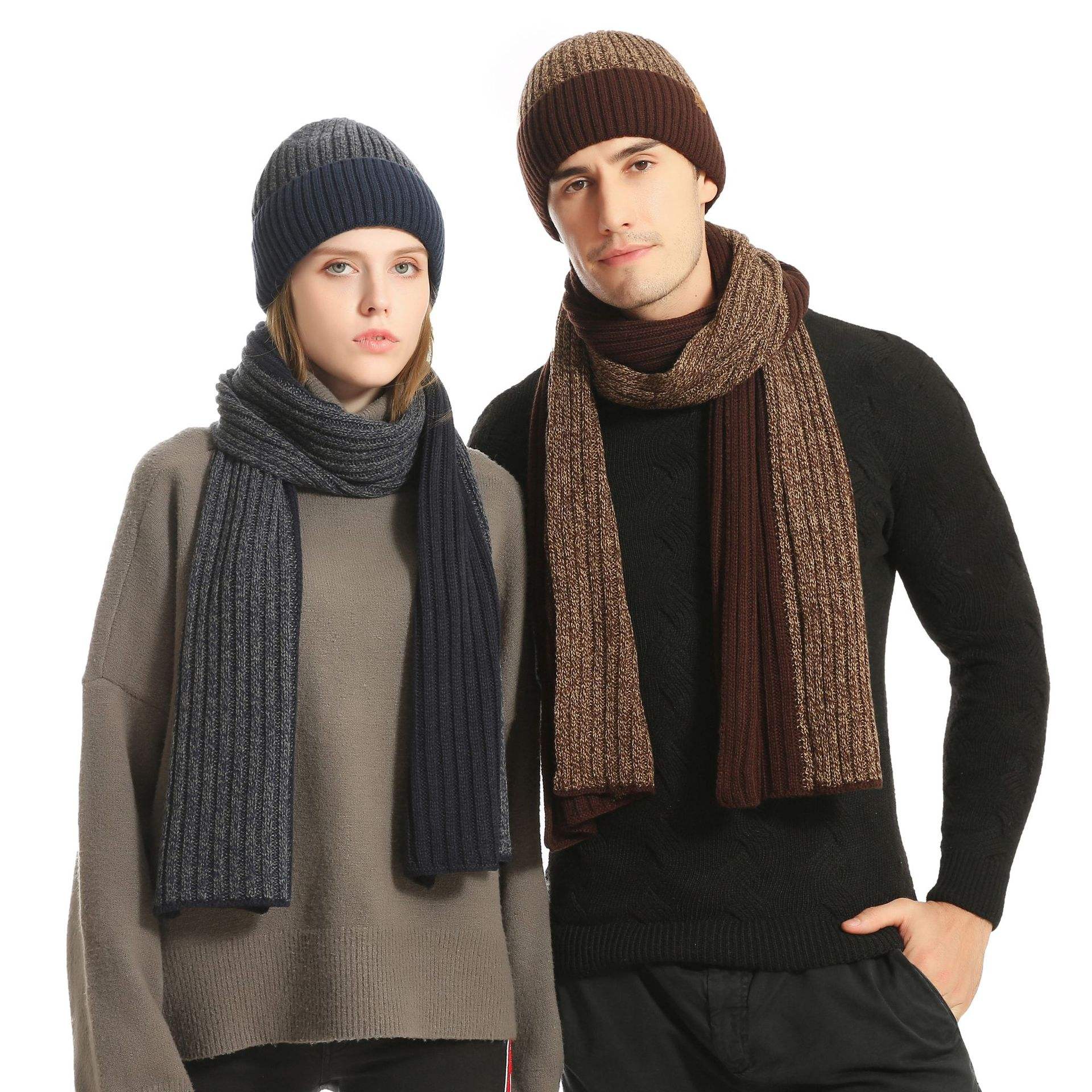 Hat And Scarf River Island Cable Knit Hat Scarf And Gloves Set In