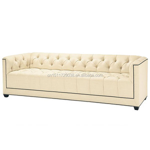 Di alta Qualità di stile moderno a buon mercato chesterfield comodo da sposa bianco divano in tessuto <span class=keywords><strong>mobili</strong></span> <span class=keywords><strong>soggiorno</strong></span> - Product Image 2
