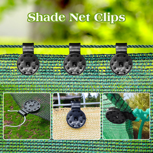 Clips de <span class=keywords><strong>tissu</strong></span> d'ombre pinces de <span class=keywords><strong>tissu</strong></span> d'ombre accessoires œillets pour couverture de maille de filet <span class=keywords><strong>tissu</strong></span> de protection solaire dans la serre d'arrière-cour de jardin - Product Image 4