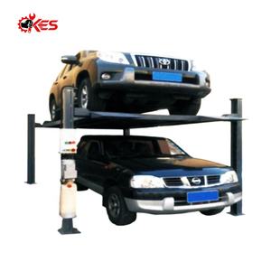 Pont élévateur de voiture de garage résidentiel à 4 poteaux KES-27 32 de haute qualité, hydraulique à quatre cylindres, livraison rapide, vente, élévateur de véhicule - Product Image 1