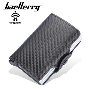 กระเป๋าใส่บัตรผู้ชาย Baellerry หนัง PU ป้องกัน RFID ช่องใส่บัตรหลายช่อง สีดำ สีน้ำตาลกาแฟ รุ่นสปริง 2022 - Product Image 2