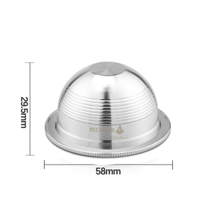 Capsules originales rechargeables Nespressos réutilisables en acier inoxydable pour café expresso iCafilas d'usine - Product Image 2