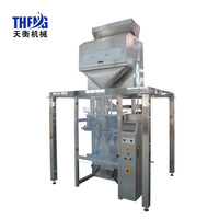 Mesin Pengemas Otomatis Sistem Penimbangan Kombinasi VFFS dan Timbangan untuk Kemasan Kopi 1kg dengan Segel Belakang