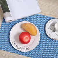 Directement du fabricant, diverses tailles, sets de table et sous-verres antidérapants en mousse PVC, tapis pour bols et assiettes, utilisation automobile, modèle 592 #   Yiwu