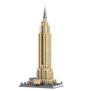 Wange 5212 1559PCS Série Architecture Mondiale USA New York The <span class=keywords><strong>Empire</strong></span> Building Modèle en Briques Jouet Éducatif Technique Cadeau de Festival - Product Image 1
