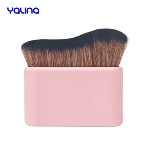 Roze Goud Wit Zwart Private Label Groot Gezicht Lichaam Kabuki Borstel Veganistische Body Blending Borstel Voor Zonloos Bruinen - Product Image 2