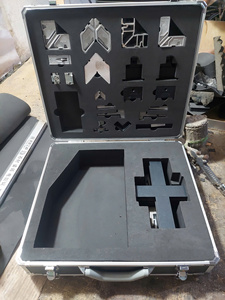 Heavy Duty Aluminum <b>Storage</b> <b>Box</b> with Custom Foam for Glass Fittings and Professional <b>Tools</b> Carrying Case - Product Image 6