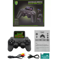 Manette de jeu 8 bits avec écran de 2,4 pouces, batterie intégrée de 1020 mAh, 520 jeux, contrôleur de jeu filaire, console de jeu vidéo portable
