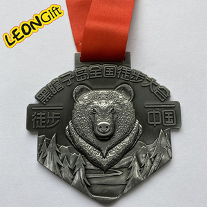 Leon Metal Gift <span class=keywords><strong>3D</strong></span> Running progetta il produttore di medaglie <span class=keywords><strong>in</strong></span> metallo personalizzate medaglie sportive uniche nastri maratona ciclismo sport medaglia - Product Image 3