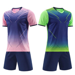 Uniforme de football unisexe personnalisé maillot de football respirant et chemise d'équipe technique de sublimation combinaison de football confortable - Product Image 2