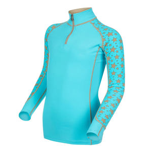 Chemises d'équitation haut de gamme pour femmes, manches longues, hauts de concours équestres, demi-fermeture éclair, pantalons de jodhpur, chemise d'équitation pour femmes - Product Image 4