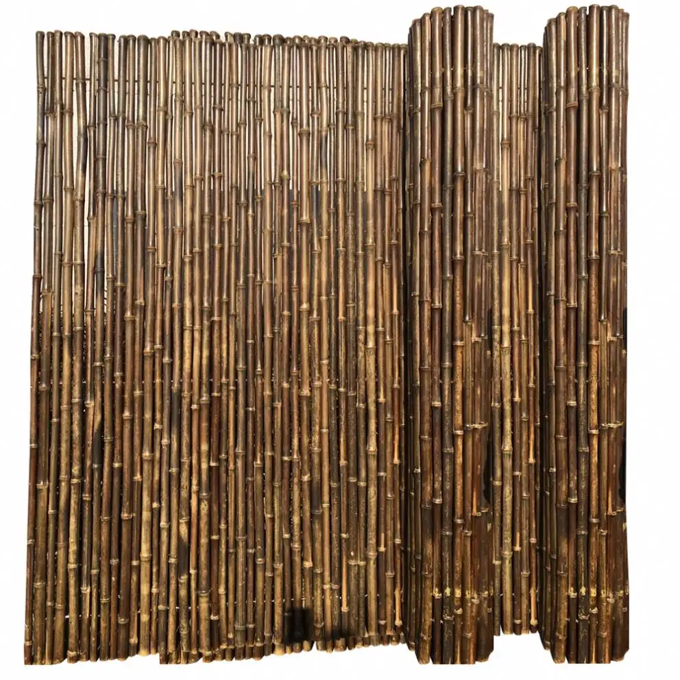 Dimensioni personalizzate roll up recinzione in bambù materiale per esterni piccola recinzione in canna