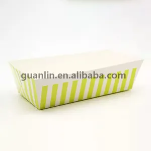 China Manufacturers Wholesale Price C1S Art Corrugated Rectangle Paper Loaf Pans