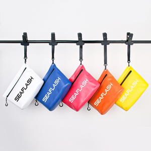 Commercio all'ingrosso 500D Pvc a prova di Make Up <span class=keywords><strong>borsa</strong></span> sigillata <span class=keywords><strong>nuoto</strong></span> cosmetico asciutto impermeabile <span class=keywords><strong>borsa</strong></span> per la spiaggia - Product Image 6