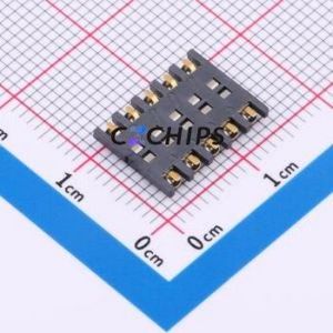 C7402-01 SIM Card Connector SMD Connector ( Connector Type: Card Core )( Body Max Height: 1.2mm )( Operating Temperature: ) - Product Image 2