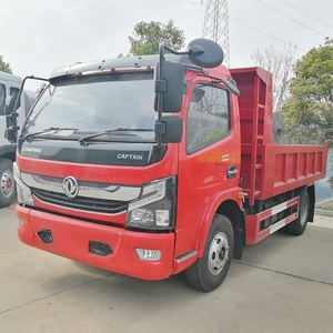 Mini Camión Volquete Pequeño de 5 Toneladas, Camión Volquete con Elevación Hidráulica, Nuevo Precio Económico, Dongfeng Captain 120HP, Cámara, Volante a la Izquierda - Product Image 6