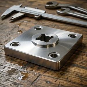 Precision Steel <b>Drill</b> Jig Plate Accurate Hole Alignment Metal Machining Custom Industrial Workholding Solution Base <b>Guide</b> - Product Image 3