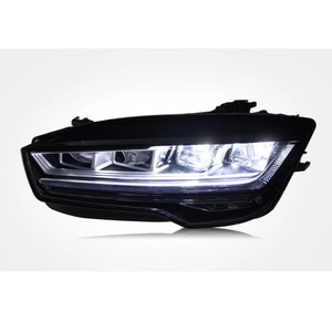 新しい2011-2018アウディA7 <span class=keywords><strong>RS7</strong></span> S7ダイナミックシグナル<span class=keywords><strong>LED</strong></span>ヘッドランププロジェクターレンズDRL 12V 6000K色温度カーアクセサリー - Product Image 5