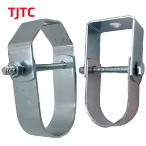 Pipe Fastener for Pipeline Supporting Hanger System U-type Seismic Pipe Clamp