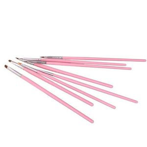 Kit de stylos de nail art français pour photothérapie, pinceaux à cristaux sculptés, pour dessin de lignes, liner à virole nylon ondulée, kit de manucure professionnel - Product Image 6
